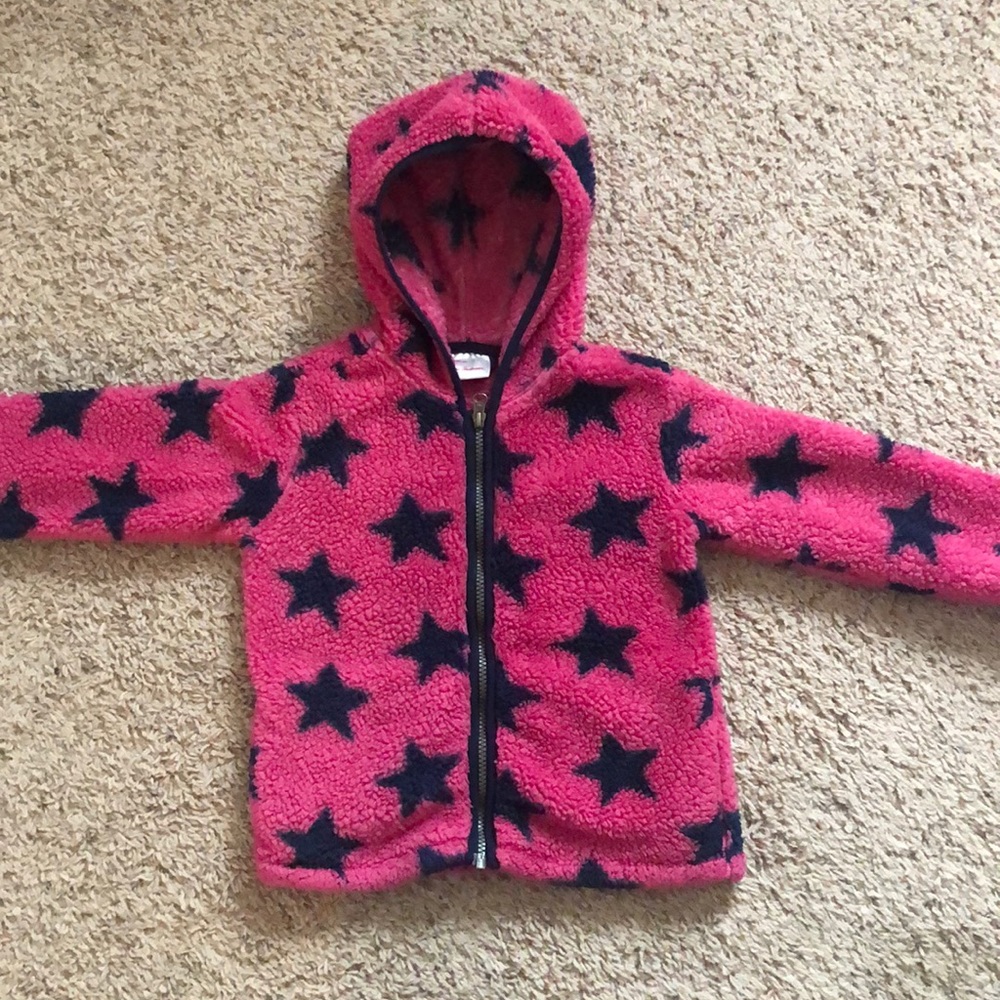Toddler girl’s soft jacket
